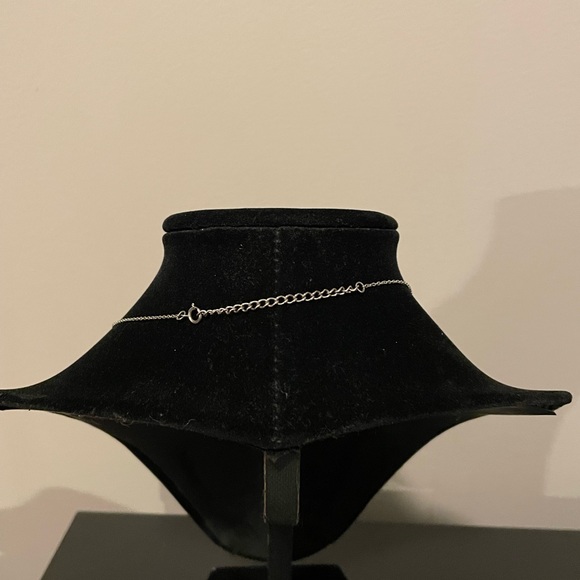 Sterling Silver Lucky Wishbone Necklace - Picture 4 of 4